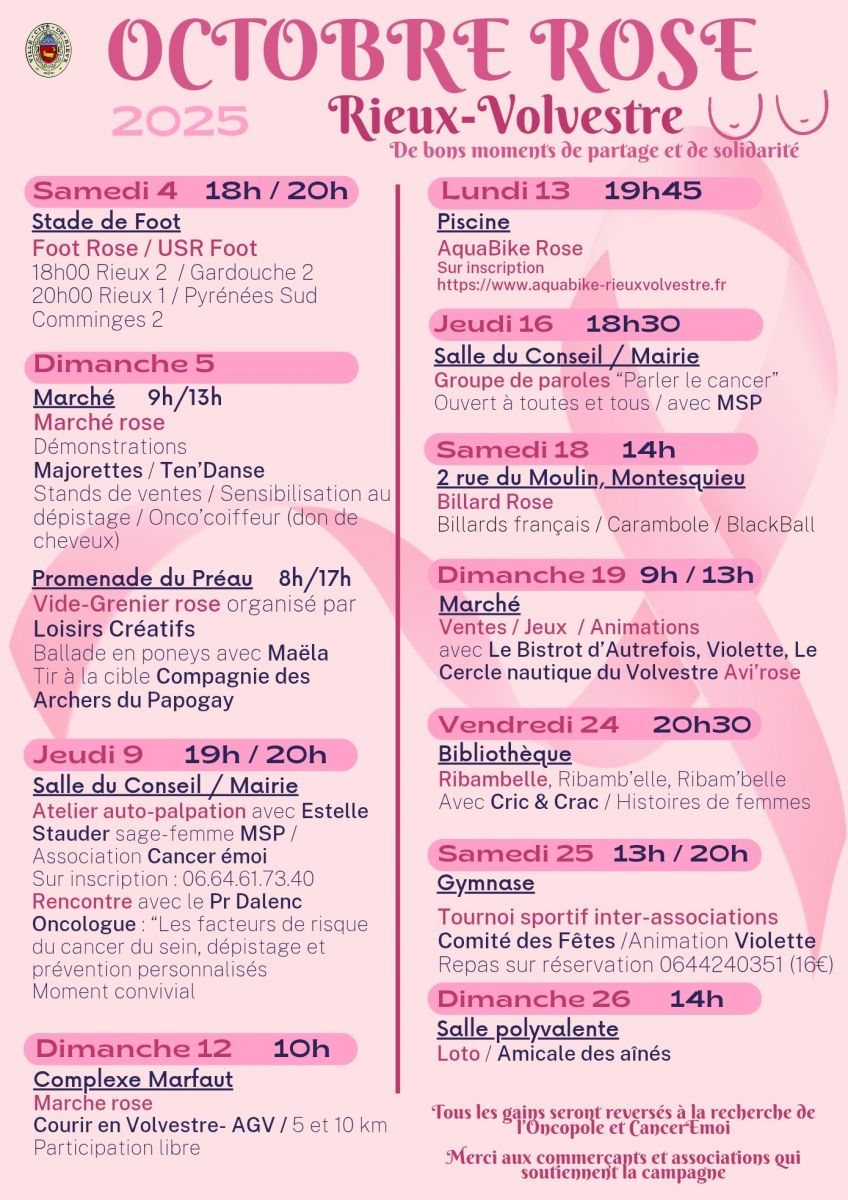 OCTOBRE ROSE