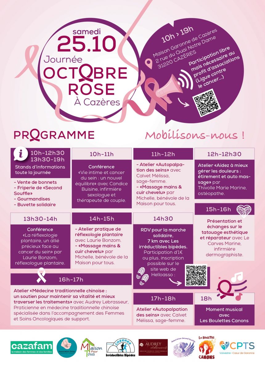 JOURNÉE OCTOBRE ROSE