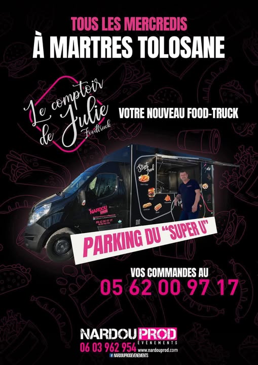 VOTRE NOUVEAU FOOD-TRUCK LE COMPTOIR DE JULIE  ...