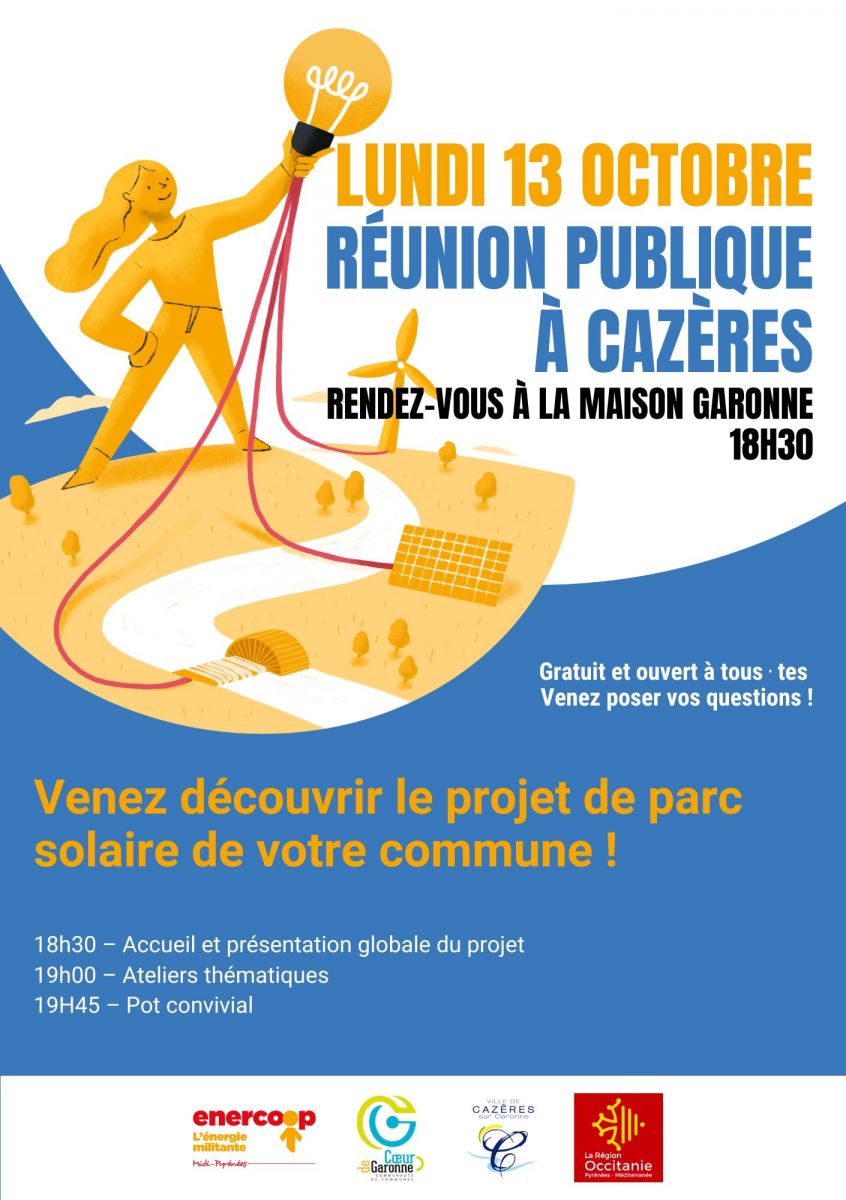 RUNION PUBLIQUE À CAZÈRES