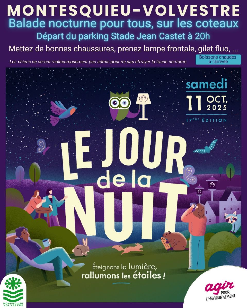 LE JOUR DE LA NUIT : RANDONNÉE NOCTURNE SUR LE ...