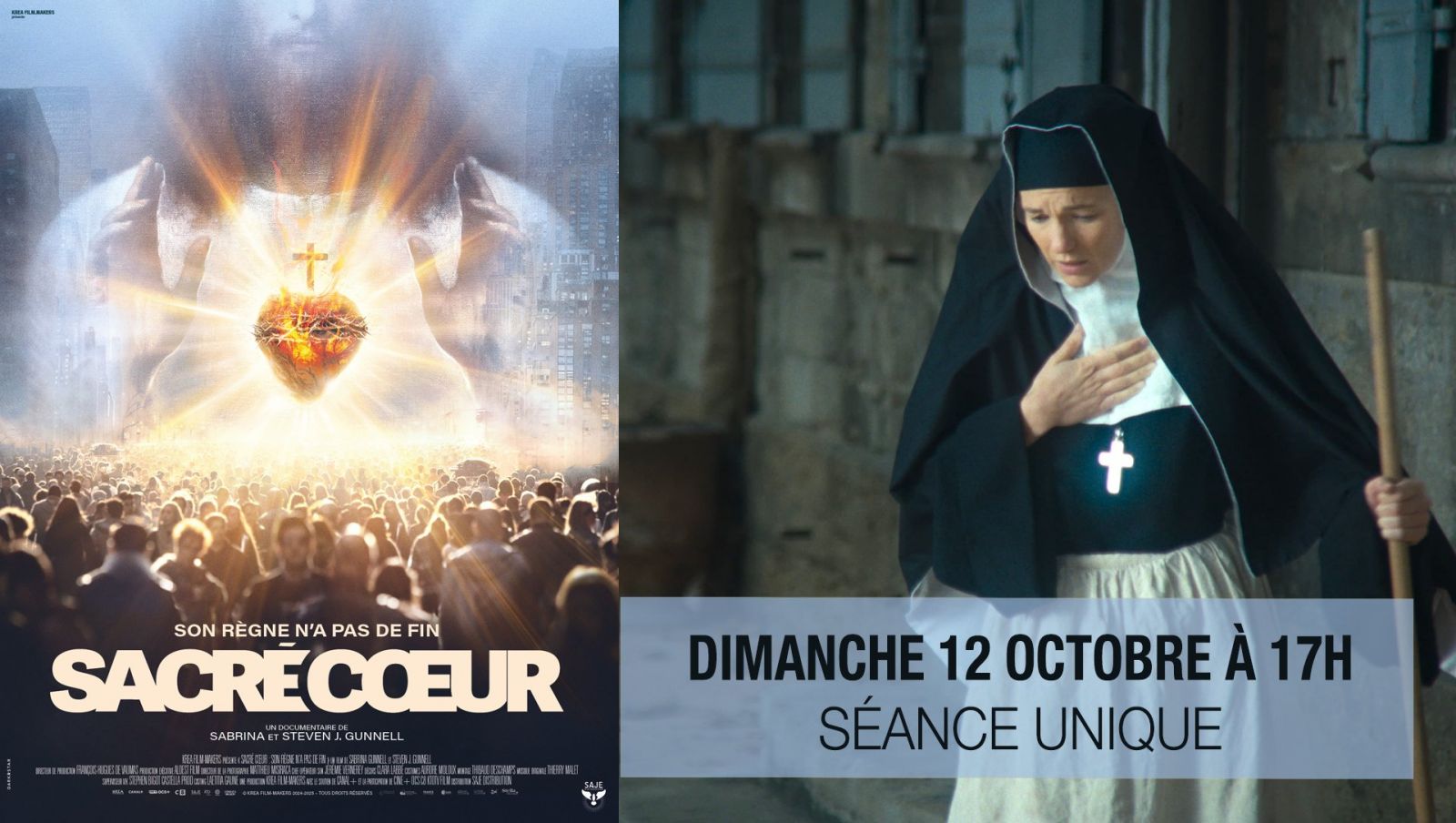 CINÉMA : SOIRÉE SPÉCIALE : SACRÉ COEUR