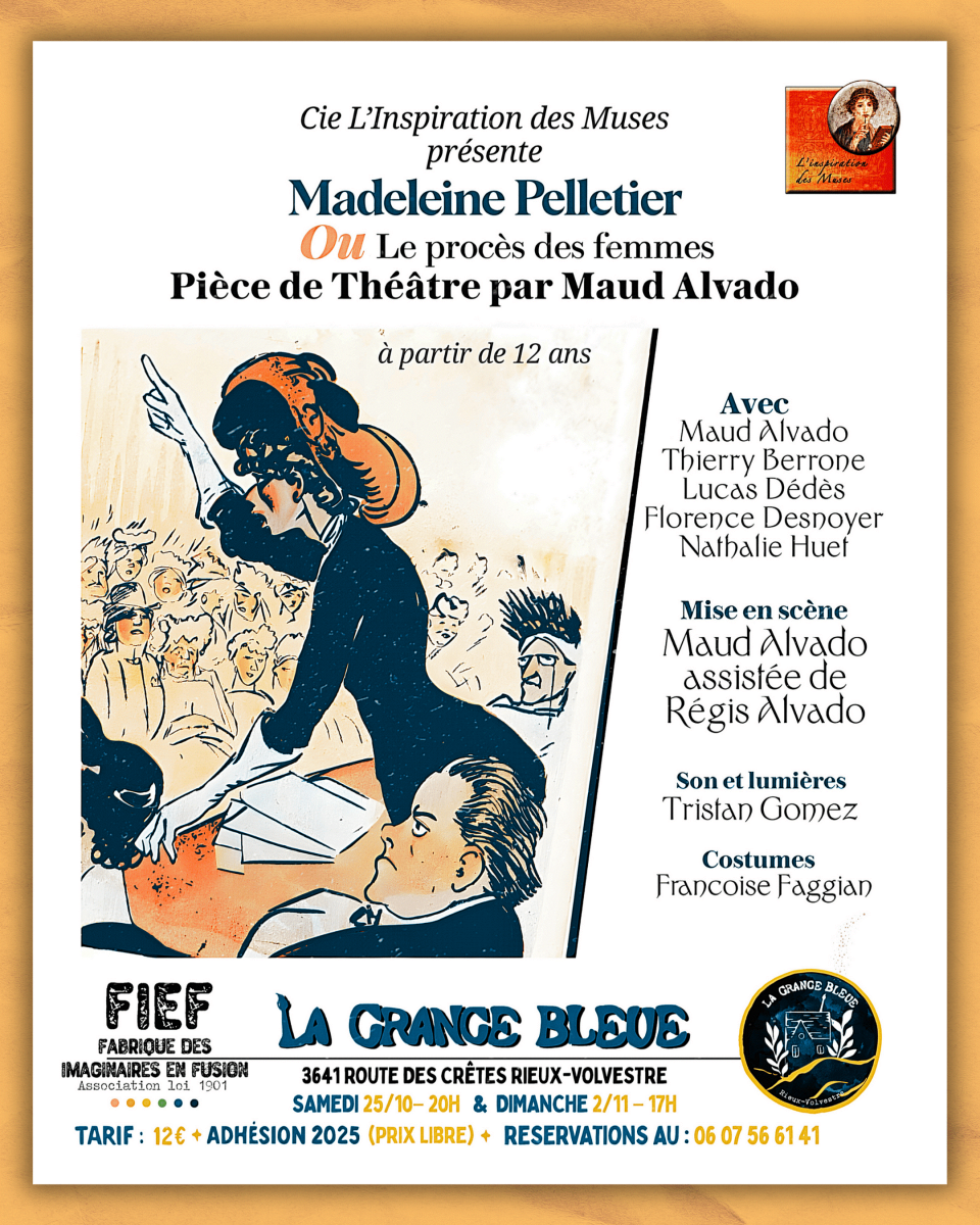 PIÈCE DE THÉÂTRE : MADELEINE PELLETIER OU LE P ...