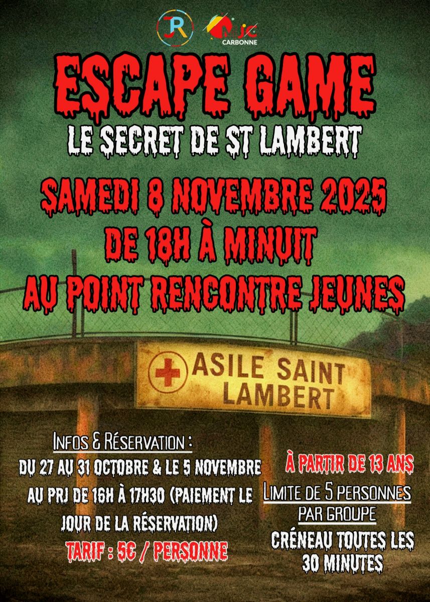 ESCAPE GAME "LE SECRET DE ST LAMBERT"