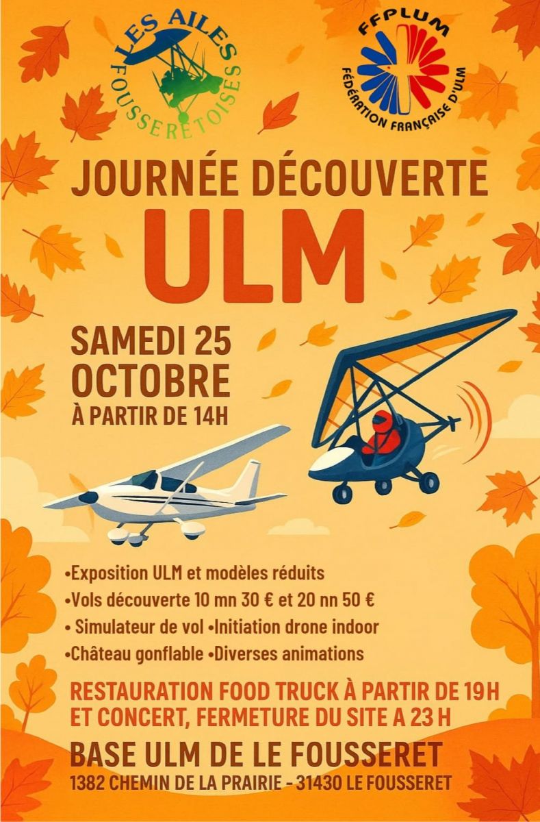 JOURNÉE DÉCOUVERTE ULM