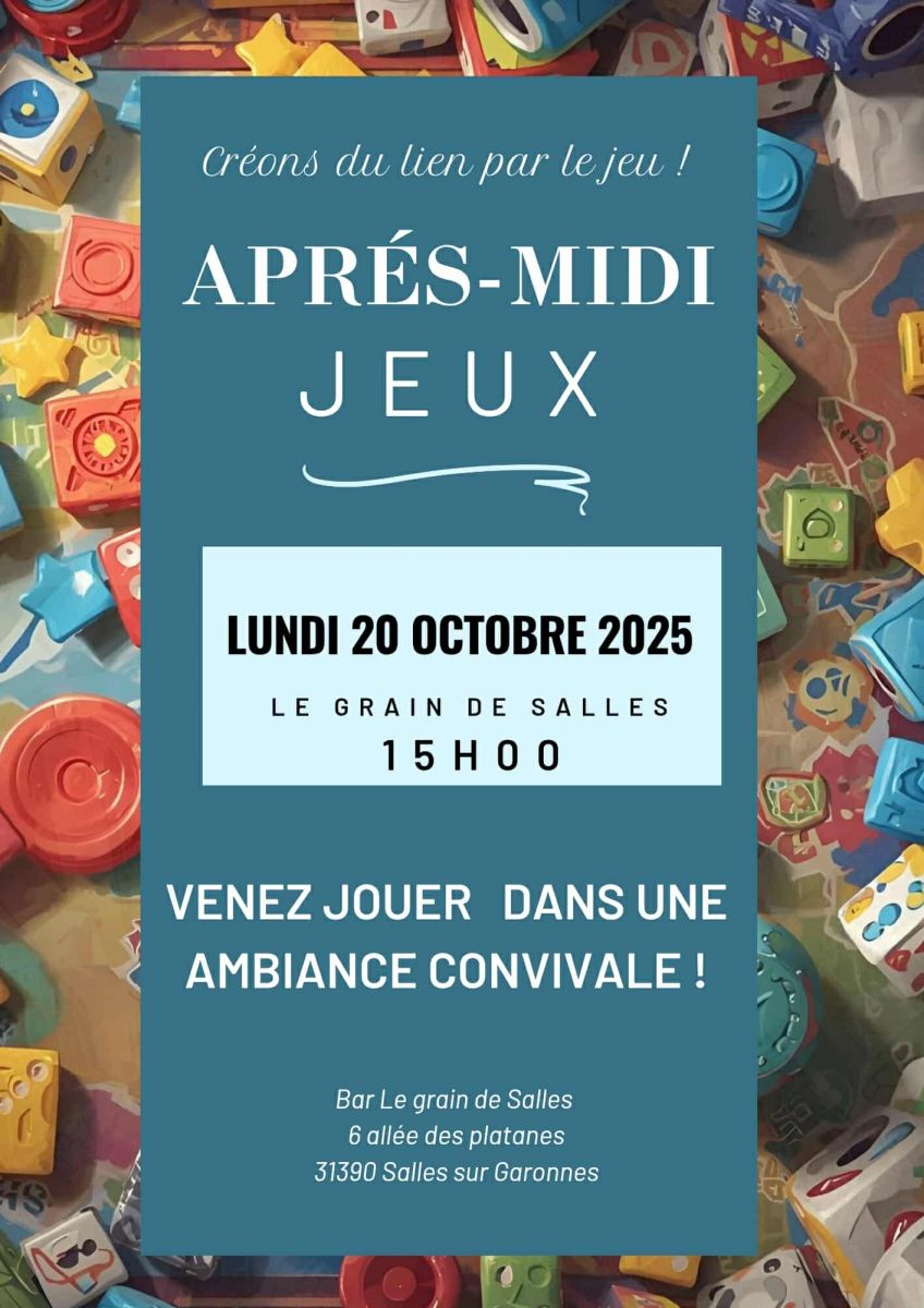 APRÈS-MIDI JEUX