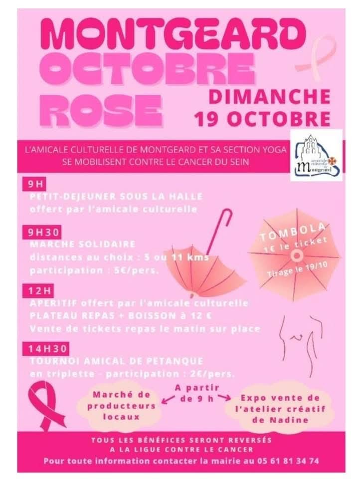 MONTGEARD OCTOBRE ROSE