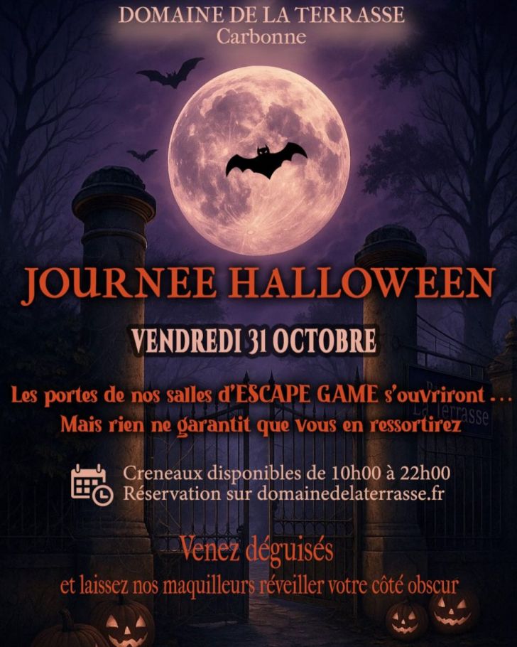JOURNÉE HALLOWEEN : ESCAPE GAME AU DOMAINE DE  ...