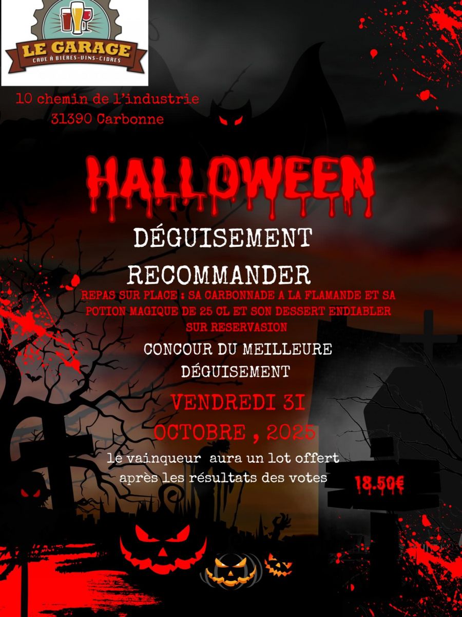 SOIRÉE D'HALLOWEEN