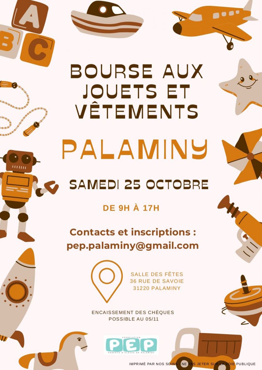 BOURSE AUX JOUETS ET VÊTEMENTS