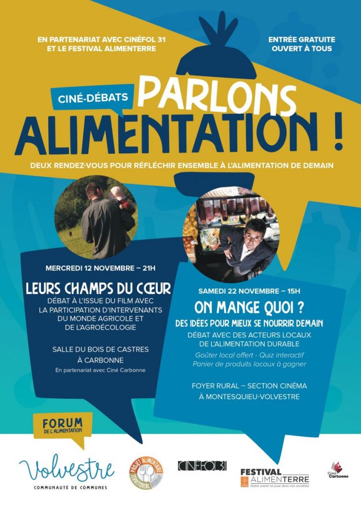 CINÉ-DÉBATS : PARLONS ALIMENTATION !