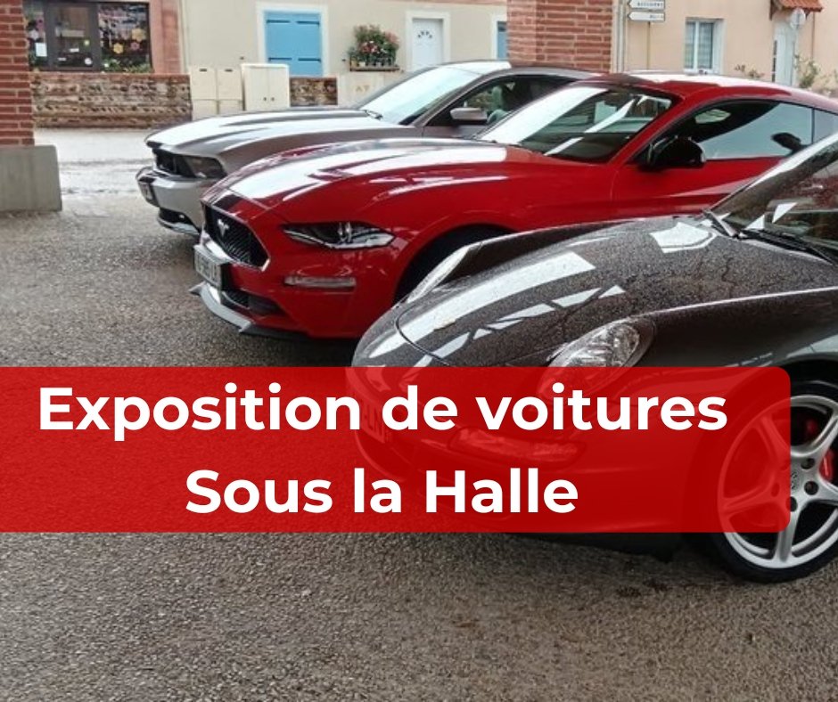 EXPOSITION DE VOITURES