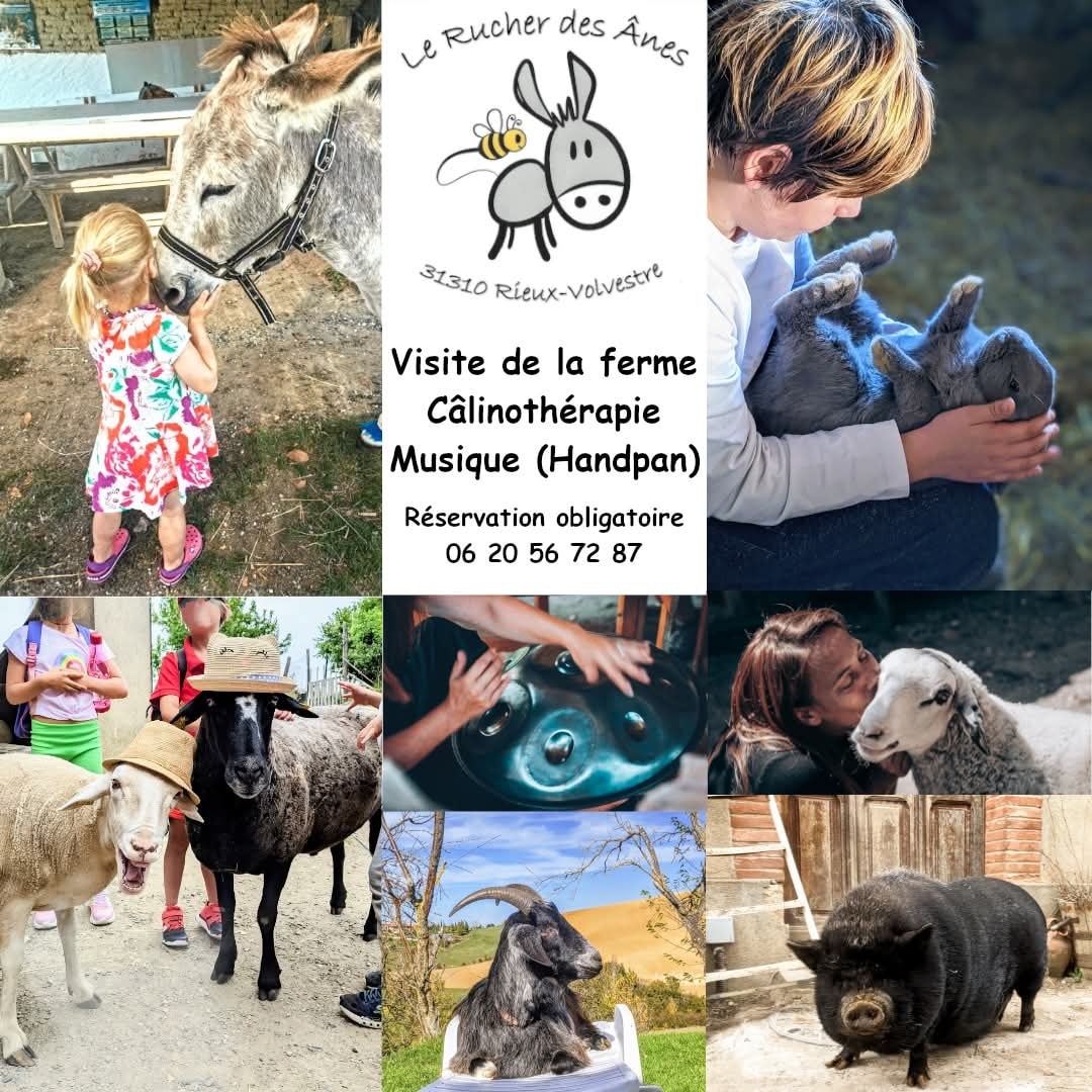 VISITE DE LA FERME PÉDAGOGIQUE