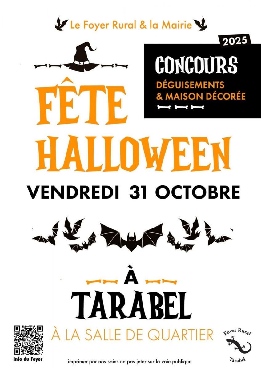 TARABEL FETE HALLOWEEN
