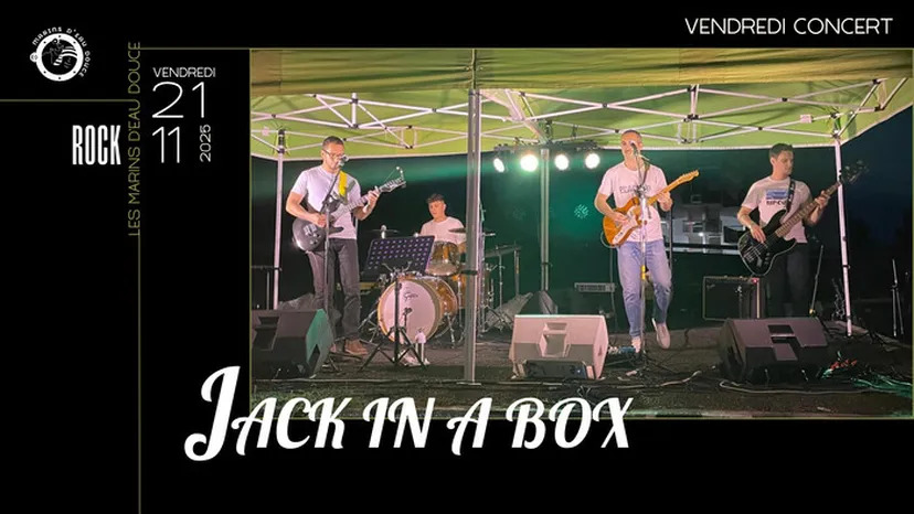 JACK IN A BOX EN CONCERT LIVE