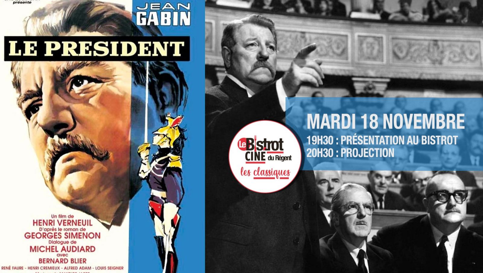 CINÉ-BISTROT : LE PRÉSIDENT