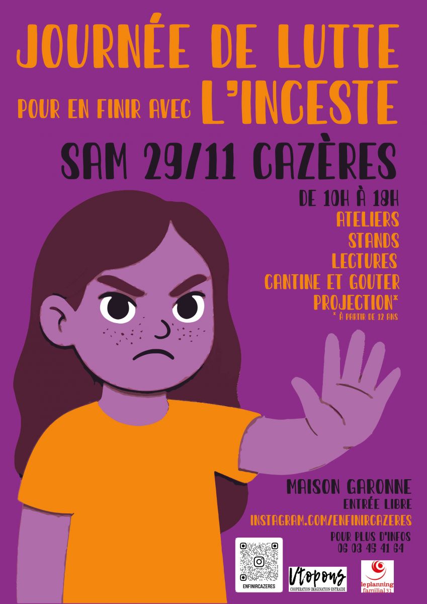 JOURNÉE DE LUTTE POUR EN FINIR AVEC L’INCESTE
