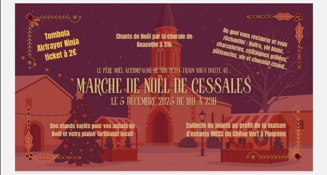MARCHÉ DE NOËL À CESSALES