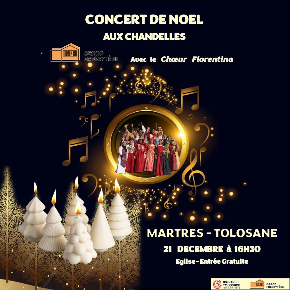 CONCERT DE NOEL AUX CHANDELLES