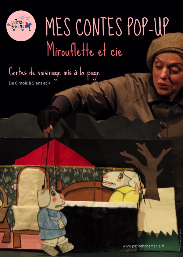 SPECTACLE MIROUFLETTE ET CIE - MES CONTES POP-UP
