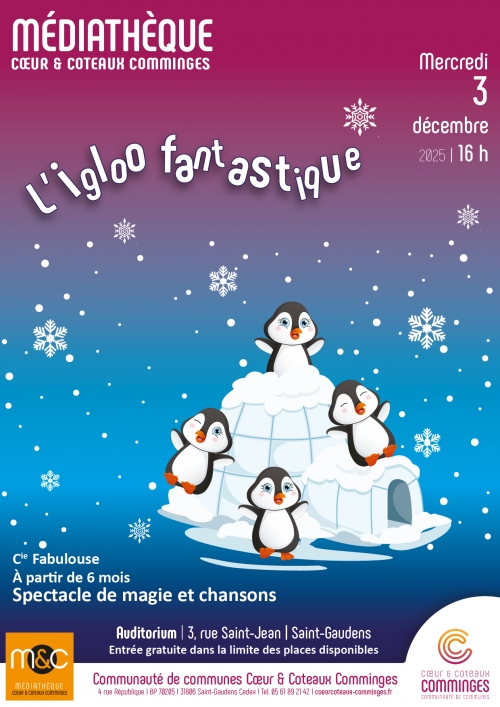 SPECTACLE JEUNESSE "L'IGLOO FANTASTIQUE" PAR L ...