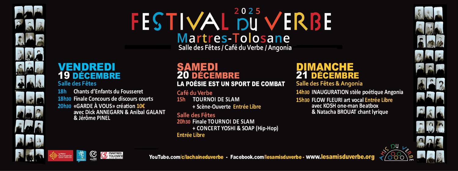 FESTIVAL DU VERBE 2025