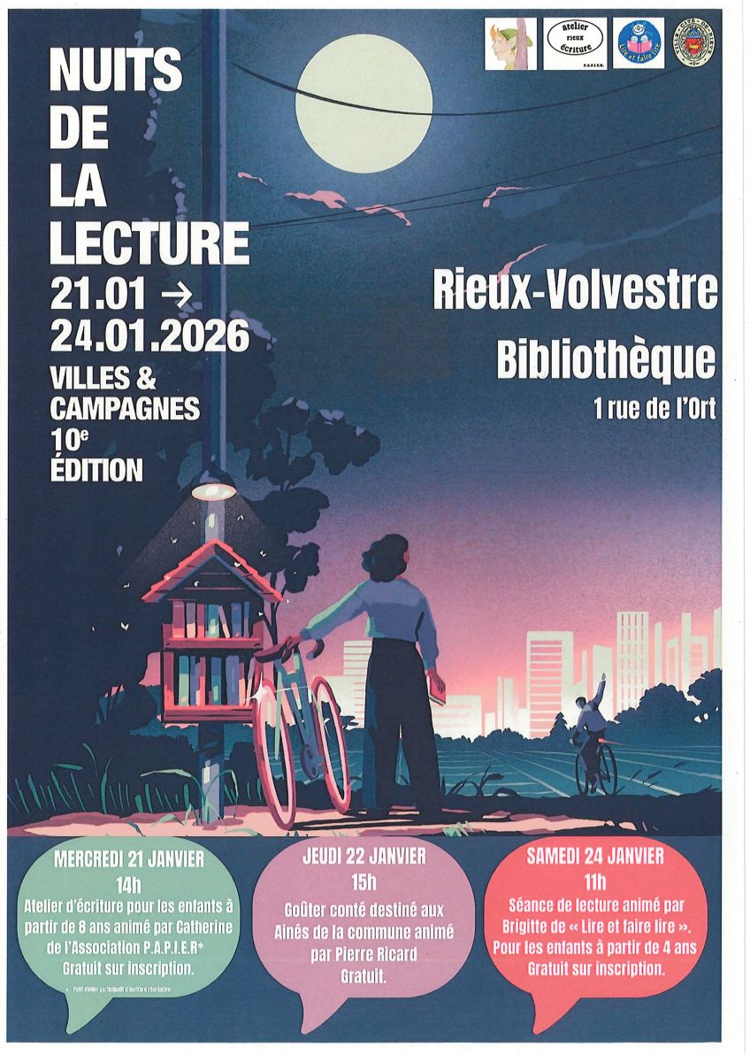 NUITS DE LA LECTURE: VILLES ET CAMPAGNES 10EME ...