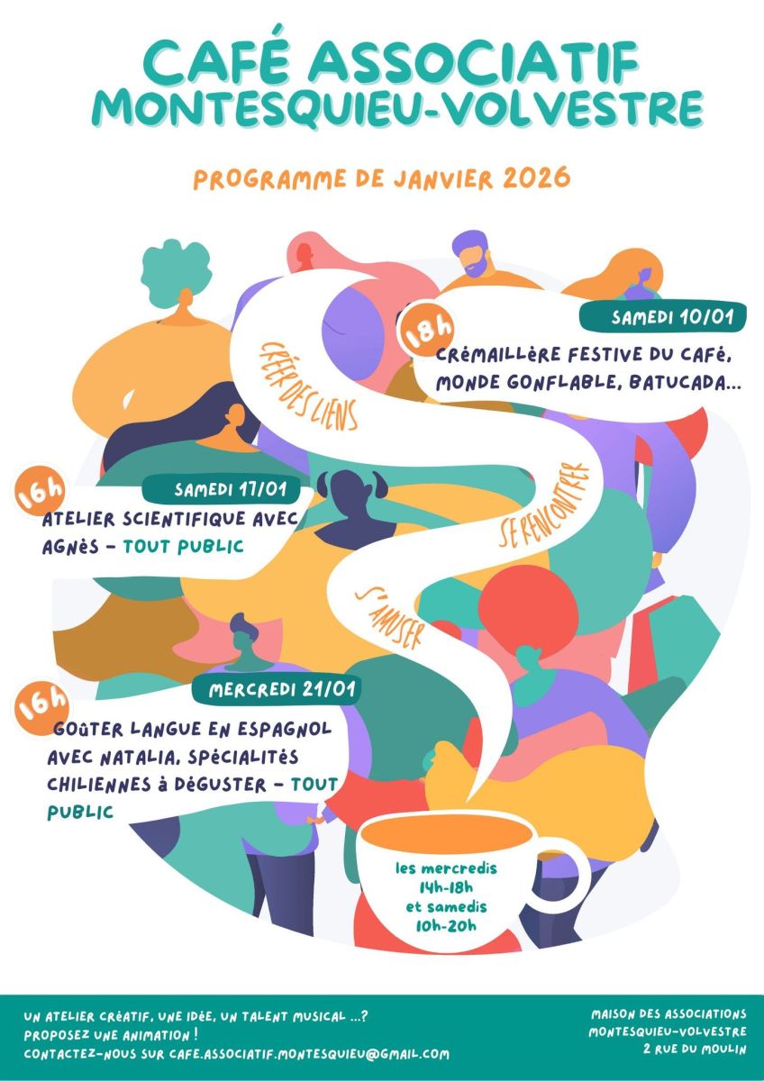 PROGRAMMATION DU CAFÉ ASSIOCIATIF DE MONTESQUI ...