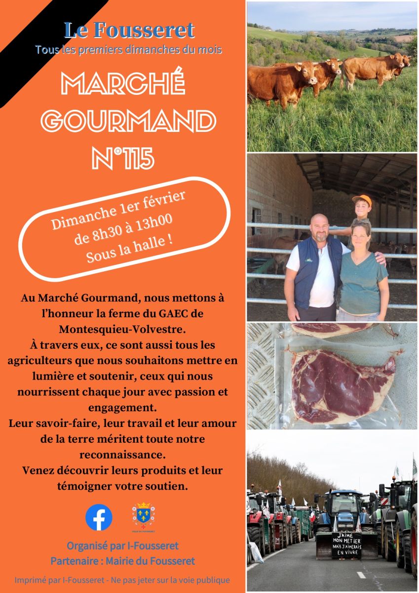 MARCHE GOURMAND DE FÉVRIER