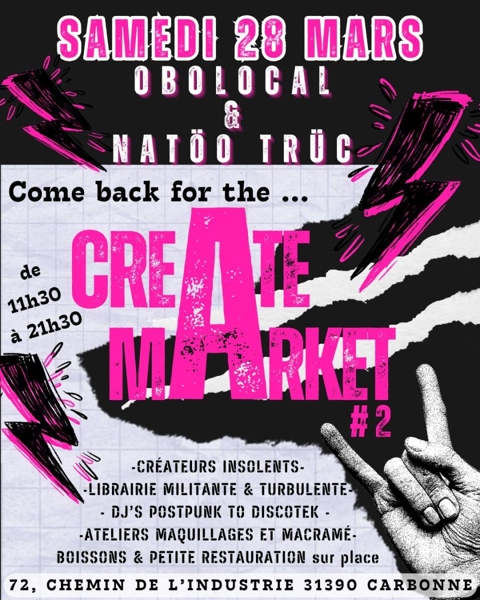 CREATE MARKET # by Obolocal & Natöo Trüc