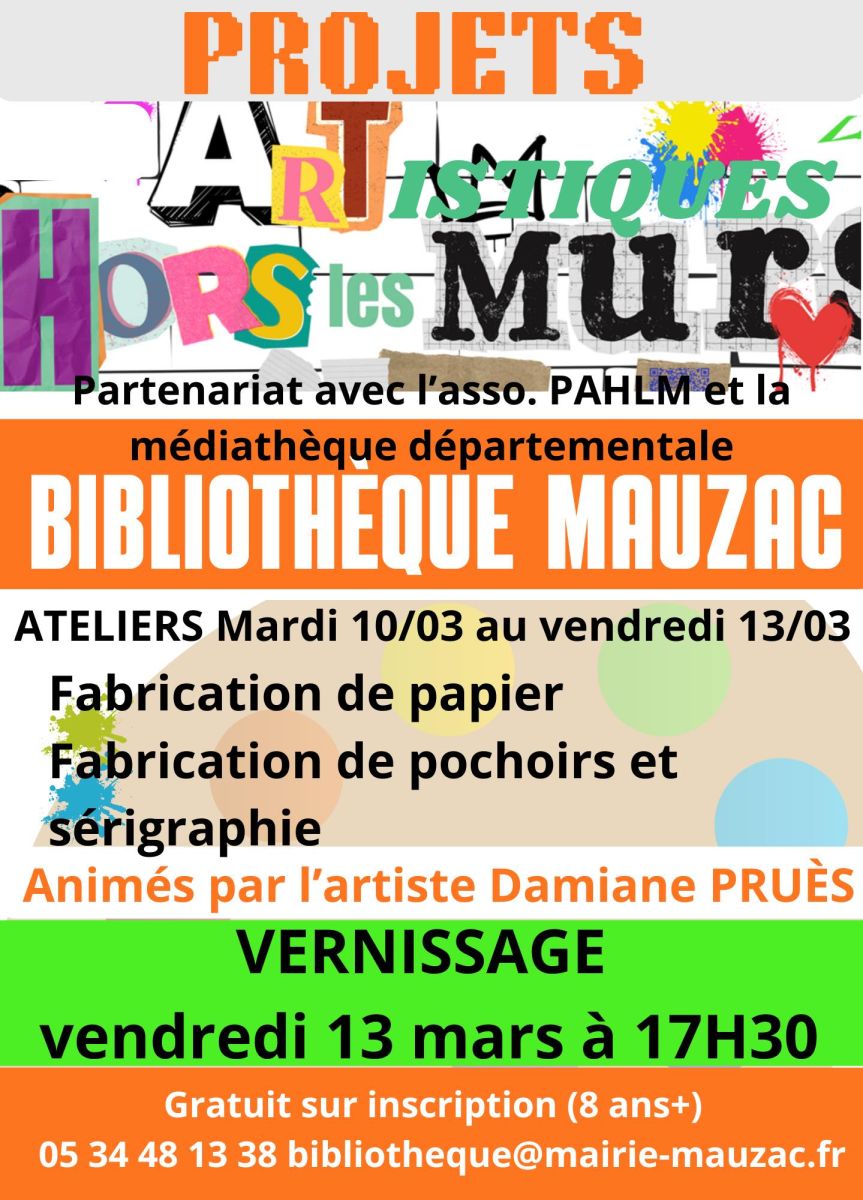 ATELIERS ARTISTIQUES