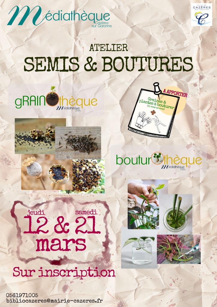 ATELIER SEMIS & BOUTURES