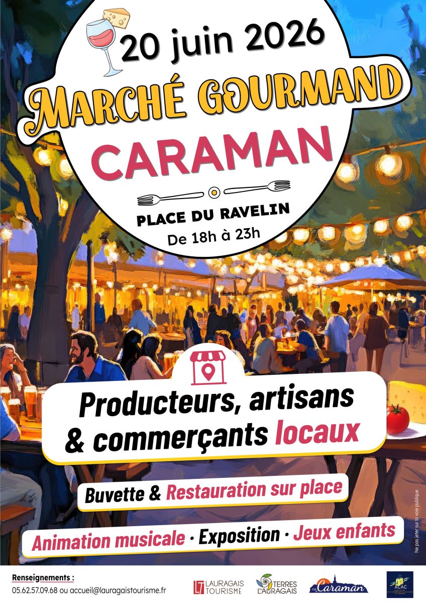 MARCHE GOURMAND A CARAMAN