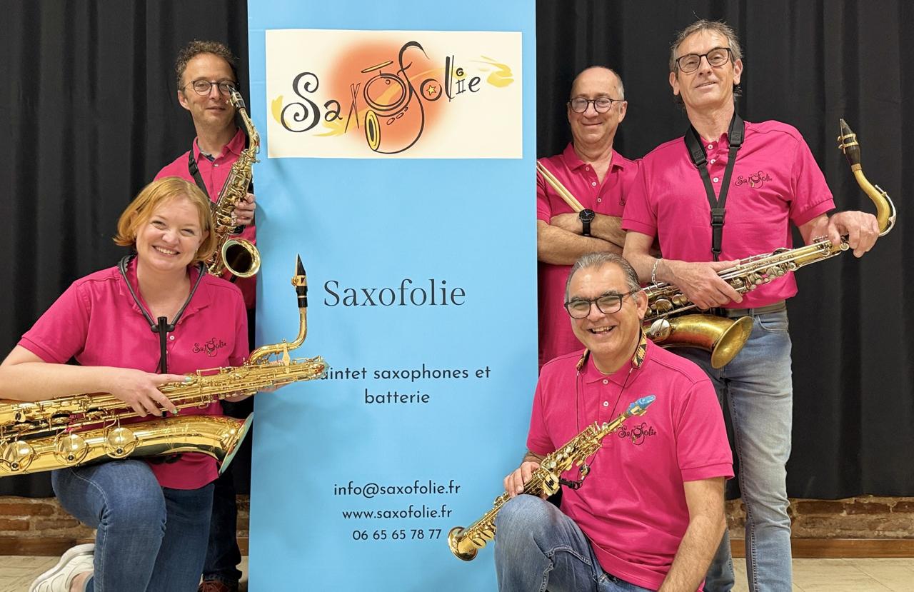 LET'S DANCE AVEC LE QUINTET SAXOFOLIE