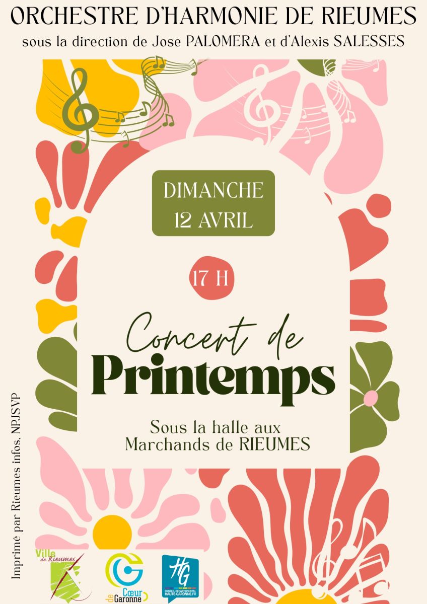 CONCERT DE PRINTEMPS DE L’ORCHESTRE D’HARMONIE ...