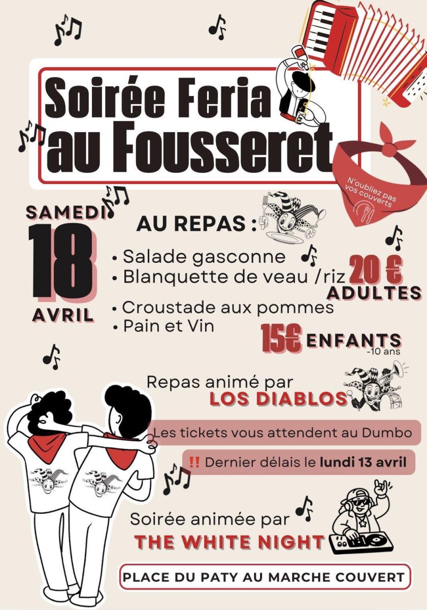SOIRÉE FERIA AU FOUSSERET