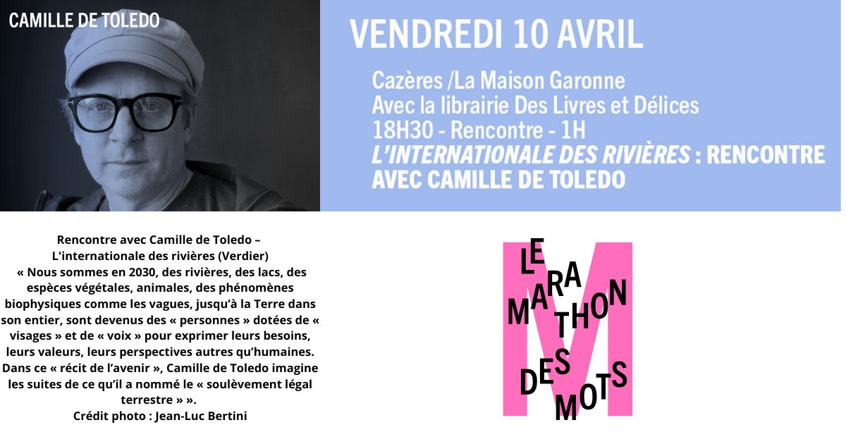 RENCONTRE AVEC CAMILLE DE TOLEDO