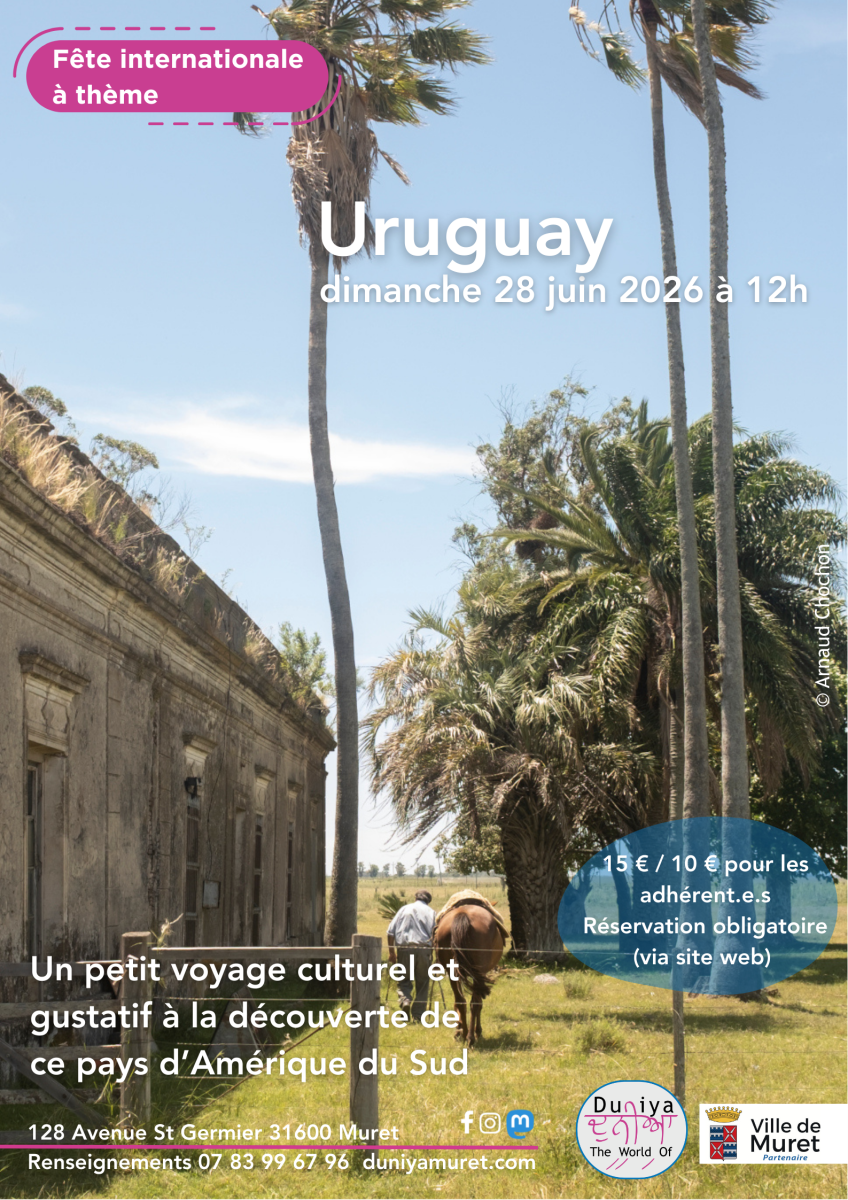 FÊTE INTERNATIONALE À THÈME : URUGUAY