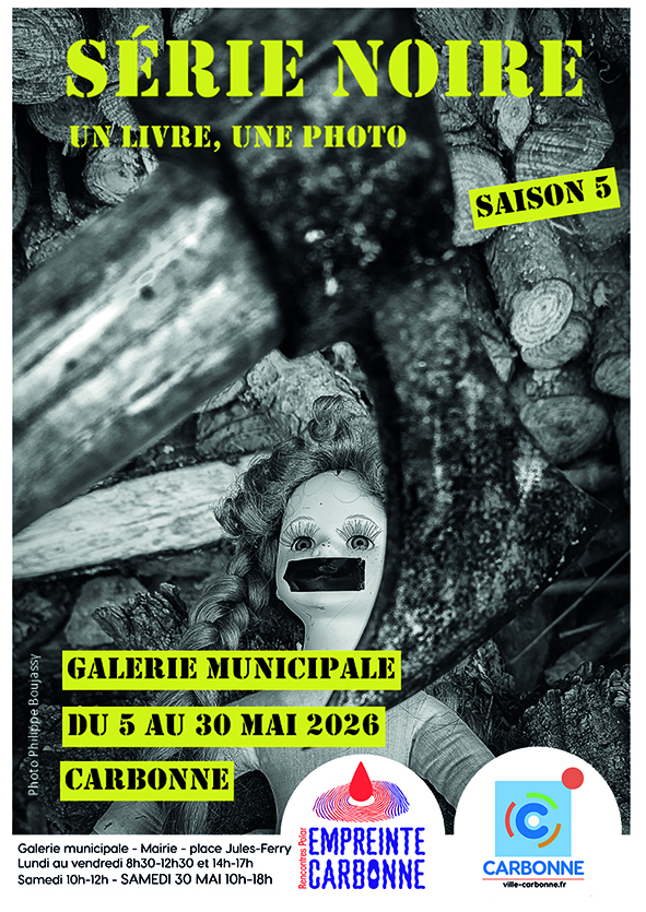 EXPOSITION : SÉRIE NOIRE, UN LIVRE, UNE PHOTO