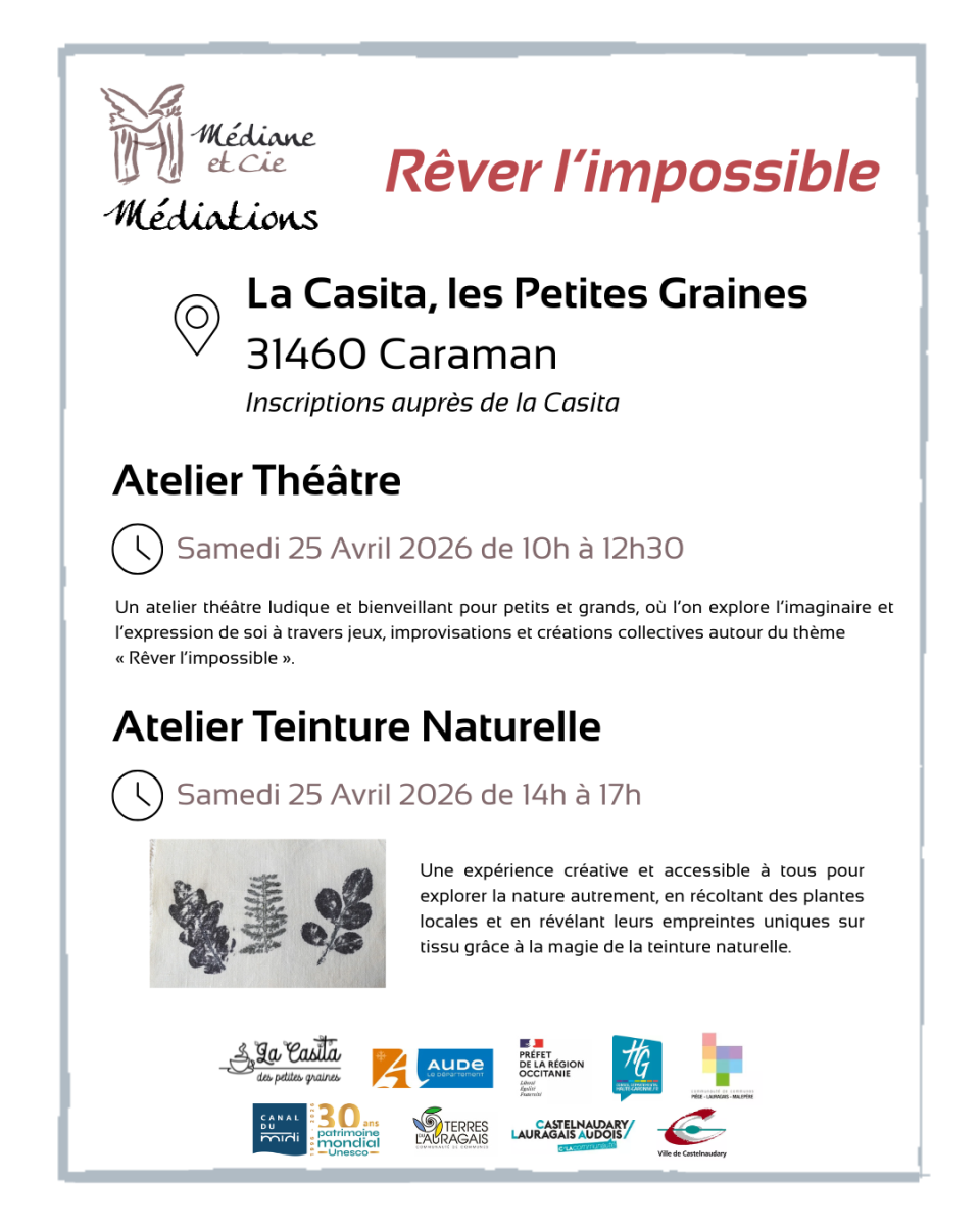 ATELIER THÉÂTRE "RÊVONS L'IMPOSSIBLE"