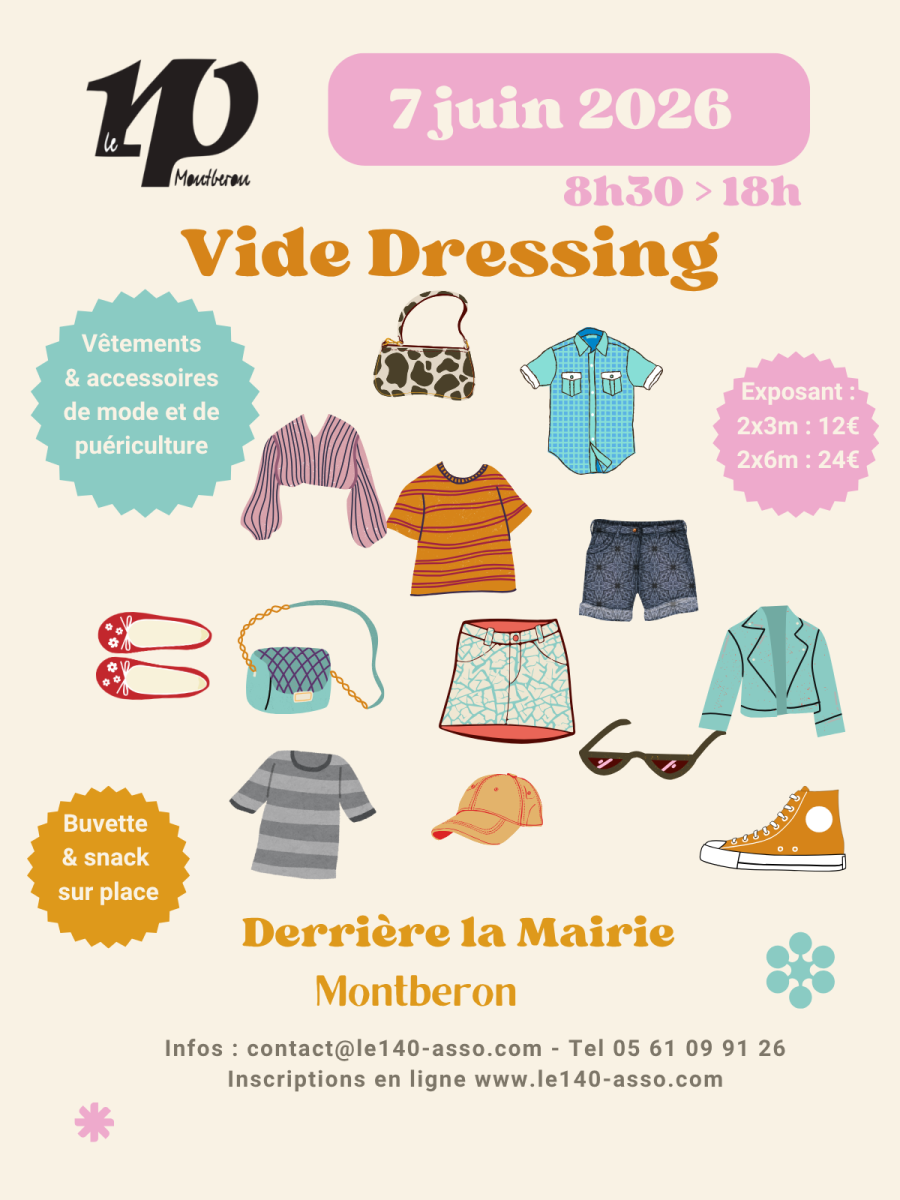 Vide Dressing du 140