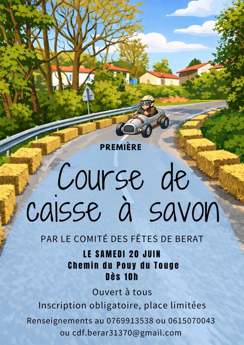 COURSE DE CAISSE A SAVON