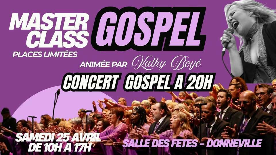 MASTERCLASS GOSPEL ET CONCERT GOSPEL