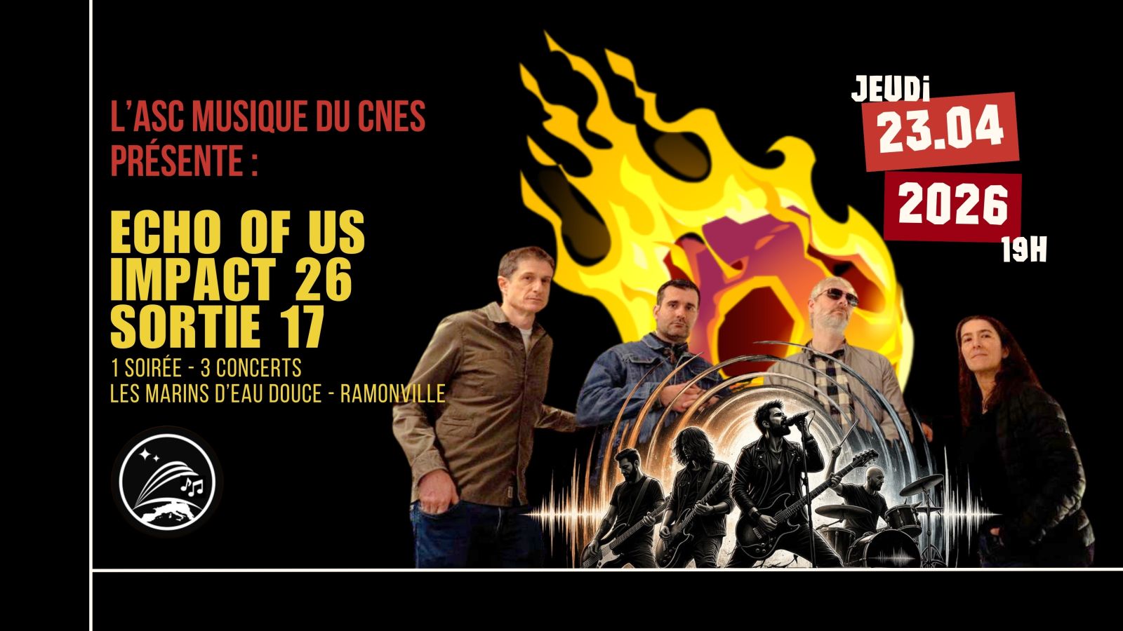 APERO ROCK ➤ @LESMARINSDEAUDOUCE ➤ RAMONVILLE