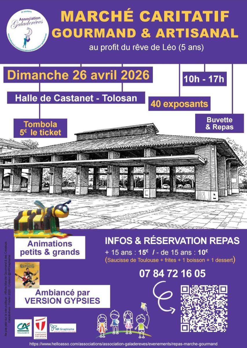 MARCHÉ GOURMAND ET ARTISANAL CARITATIF