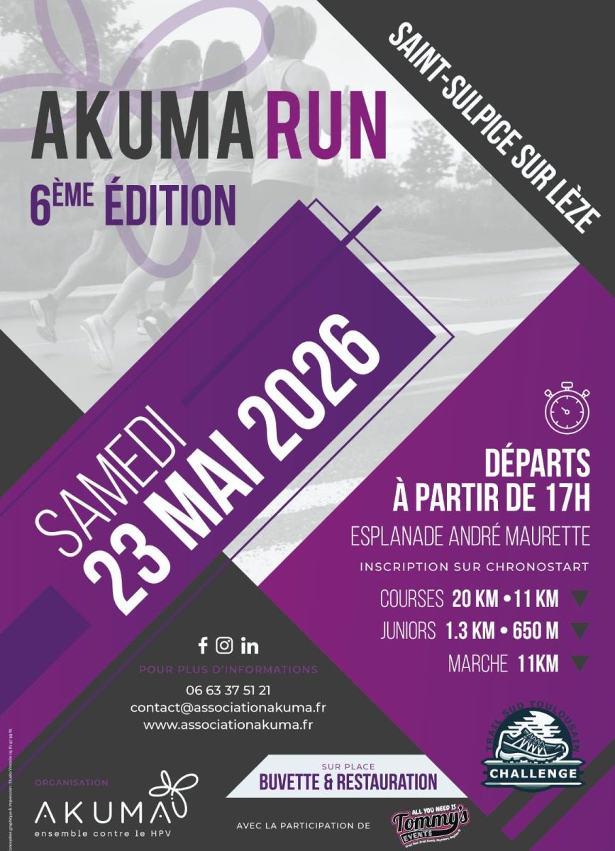 6ÈME ÉDITION DE AKUMA RUN