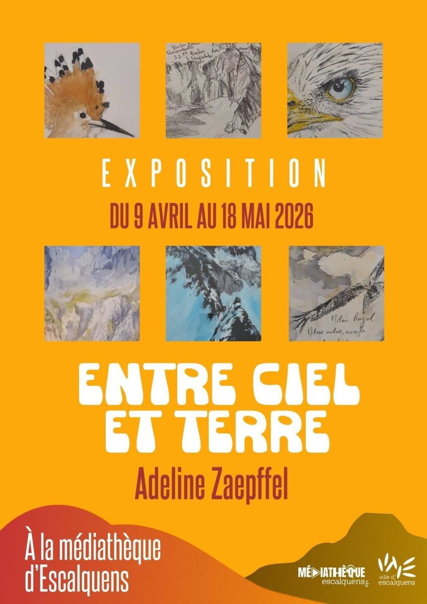 EXPOSITION À LA MÉDIATHÈQUE