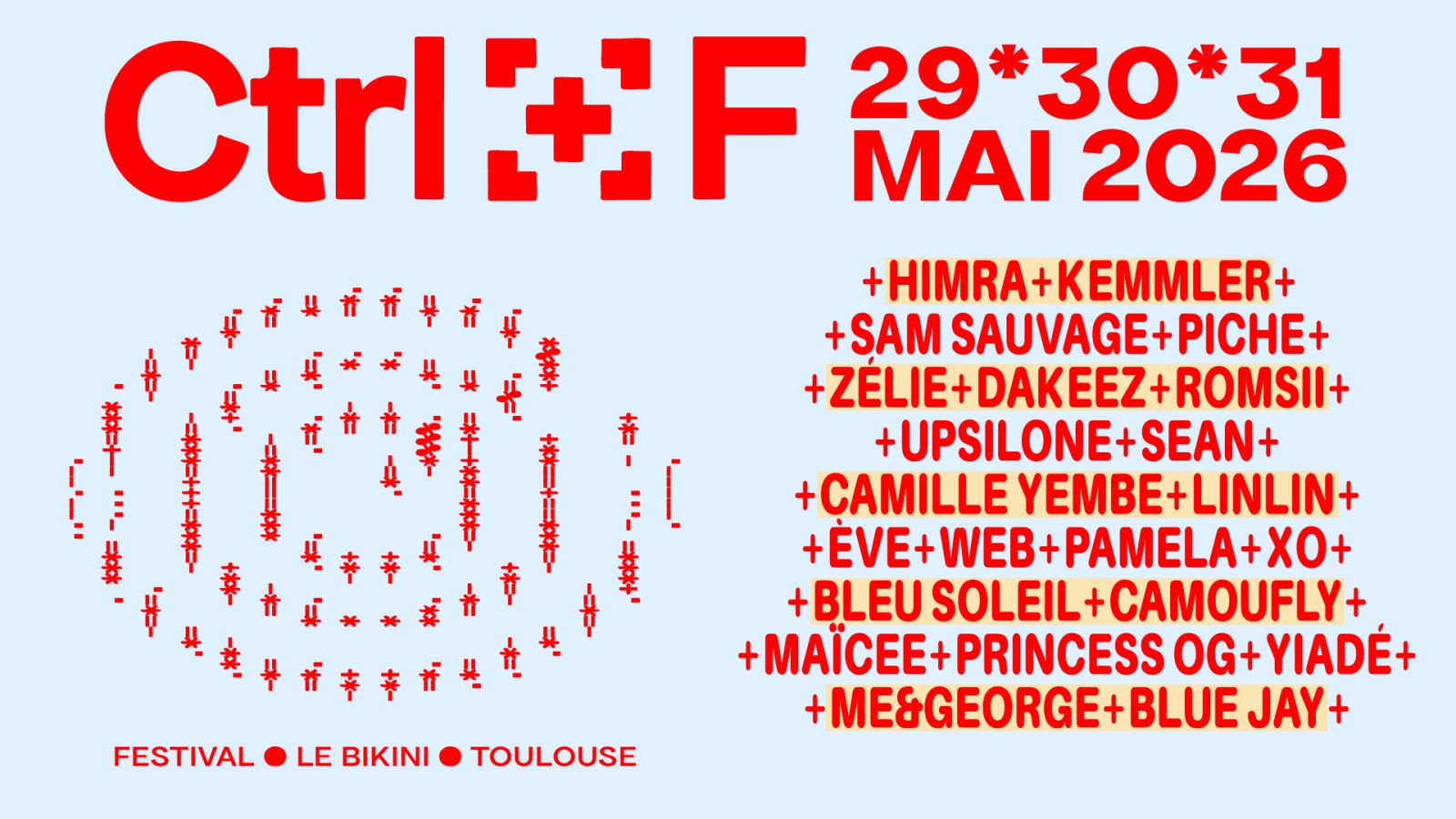 FESTIVAL CTRL + F