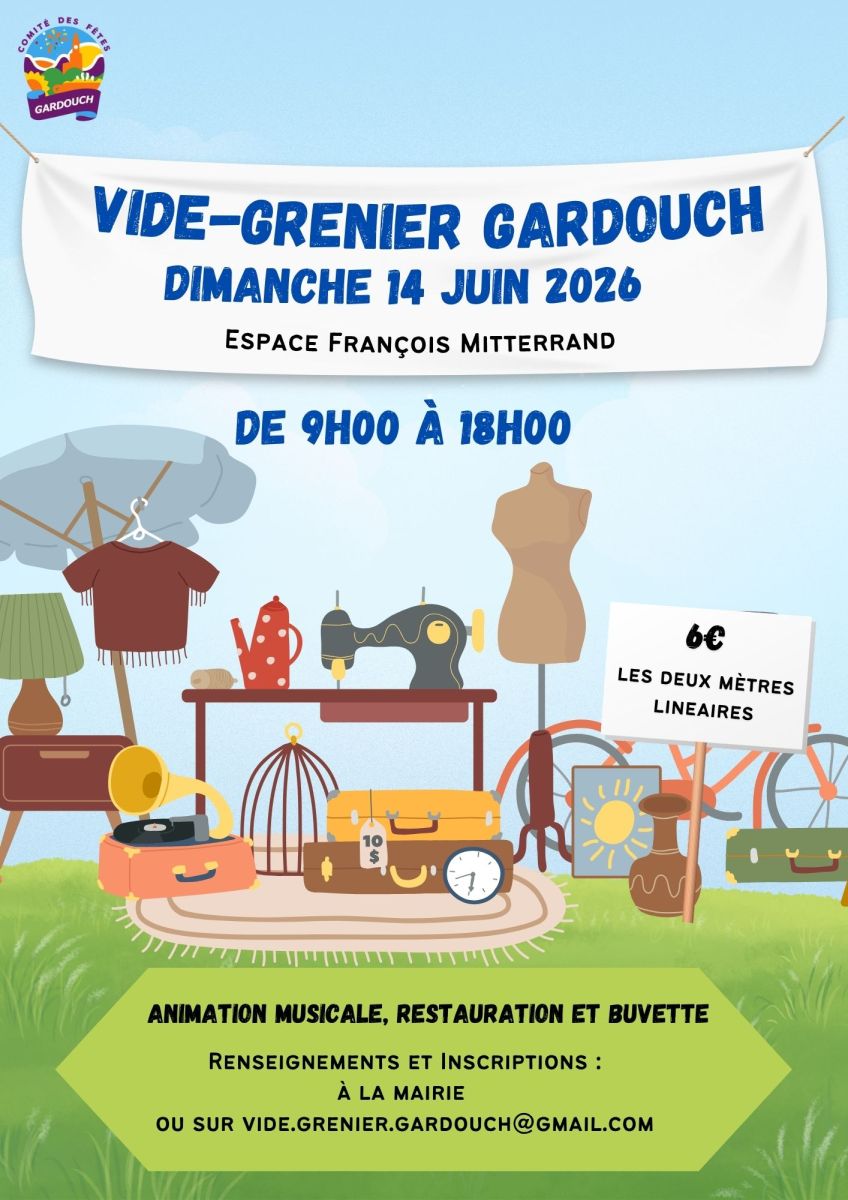 Vide grenier Gardouch
