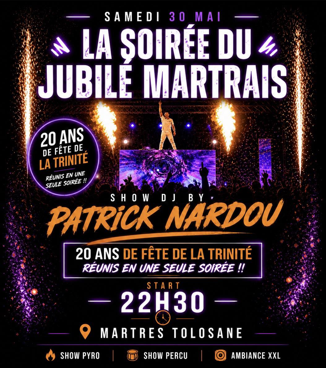 SOIRÉE DU JUBILÉ MARTRAIS – 20 ANS DE FÊTE RÉU ...